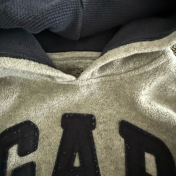 GAP Kids Gray Hoodie Jacket size 3T - Picture 2 of 4